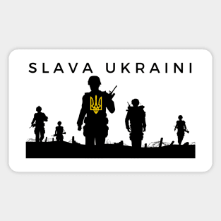 SLAVA UKRAINI Sticker